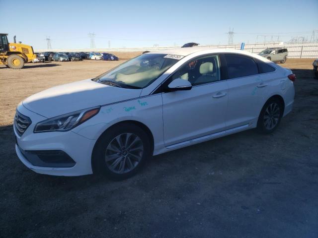 HYUNDAI SONATA SPO 2016 with VIN 5NPE34AF3GH400154 - Photo from auction