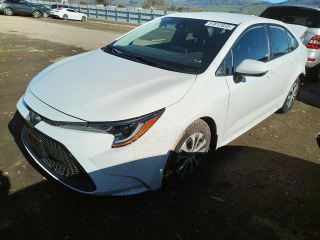 TOYOTA COROLLA LE 2022 with VIN JTDEAMDEXN3010203 - Photo from auction