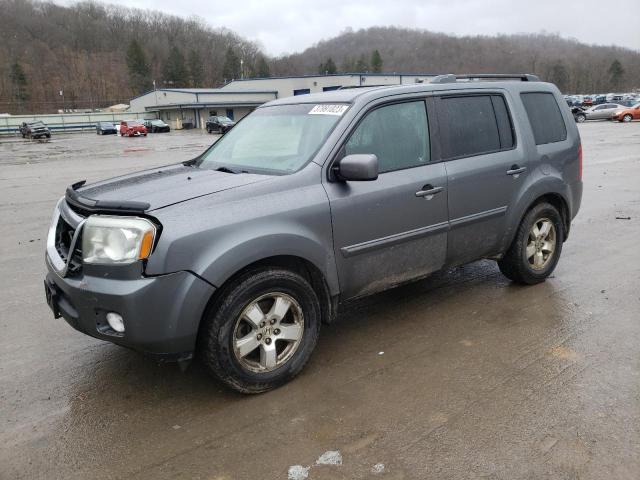 HONDA PILOT EXL 2011 with VIN 5FNYF4H5XBB017787 - Photo from auction