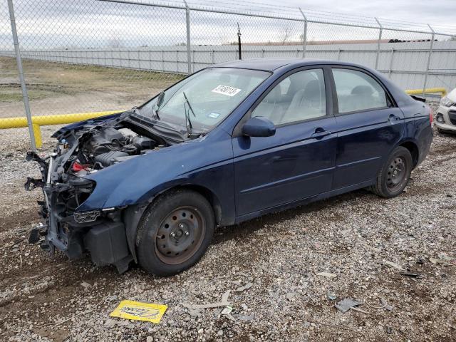 KIA SPECTRA EX 2009 with VIN KNAFE221795636330 - Photo from auction