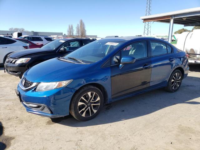 HONDA CIVIC EX 2015 with VIN 2HGFB2F8XFH512979 - Photo from auction