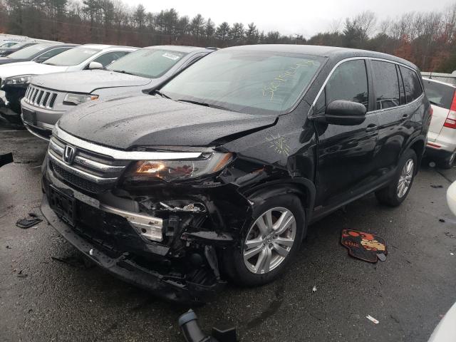 Photo 1 from auction – 2018 HONDA PILOT LX with VIN 5FNYF6H17JB058742