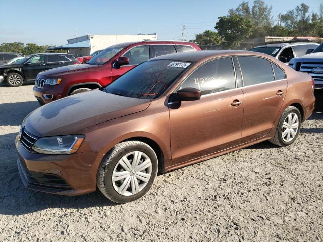 VOLKSWAGEN JETTA S 2017 with VIN 3VW2B7AJ4HM299355 - Photo from auction