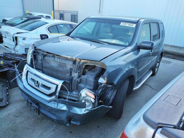 HONDA PILOT LX 2011 with VIN 5FNYF3H25BB013789 - Photo from auction