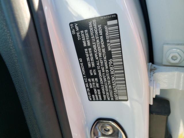 Photo 14 from auction – 2019 PORSCHE MACAN with VIN WP1AA2A53KLB08796