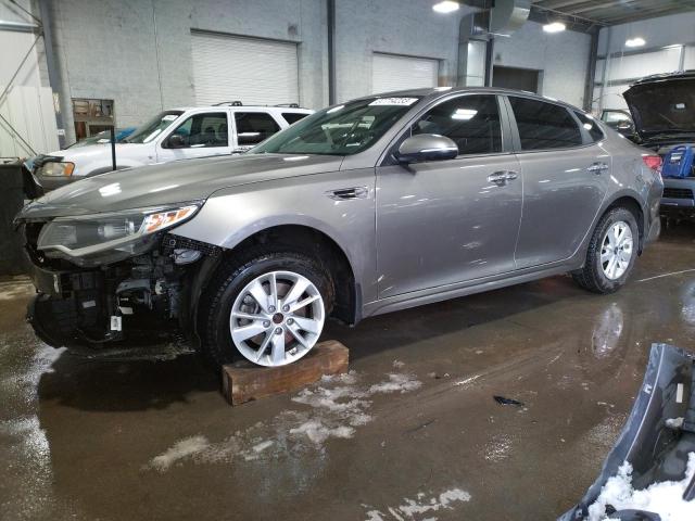 KIA OPTIMA LX 2018 with VIN 5XXGT4L32JG229170 - Photo from auction