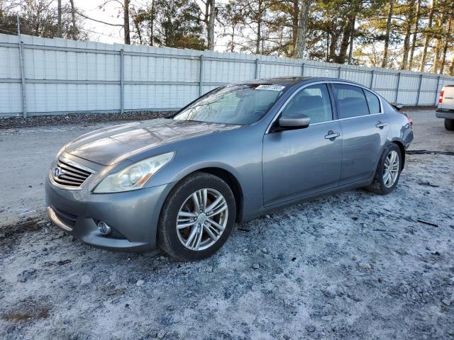 INFINITI G37 BASE 2012 with VIN JN1CV6AP0CM624300 - Photo from auction