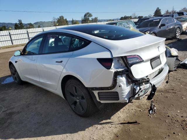 Photo 2 from auction – 2022 TESLA MODEL 3 with VIN 5YJ3E1EA0NF370752