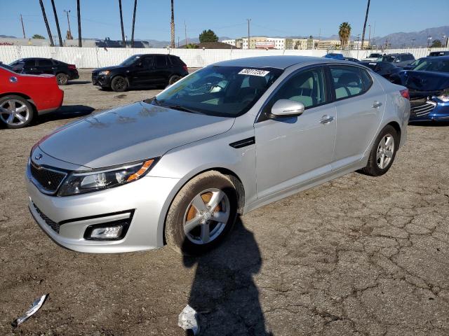KIA OPTIMA LX 2014 with VIN 5XXGM4A76EG323013 - Photo from auction