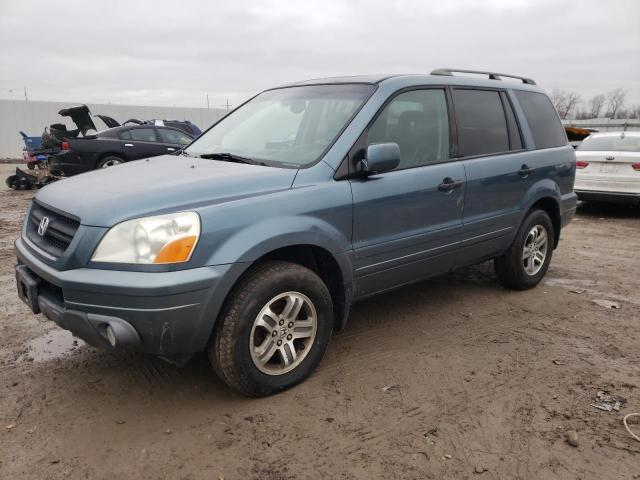 HONDA PILOT EXL 2005 with VIN 2HKYF18505H537548 - Photo from auction