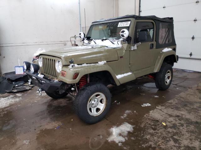 JEEP WRANGLER / 1998 with VIN 1J4FY49S3WP741431 - Photo from auction