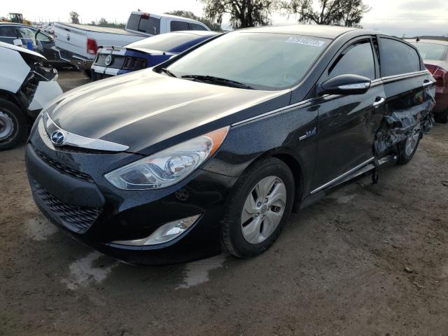 HYUNDAI SONATA HYB 2013 with VIN KMHEC4A46DA087789 - Photo from auction