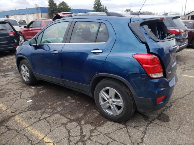 Photo 2 from auction – 2019 CHEVROLET TRAX 1LT with VIN 3GNCJLSB7KL345372