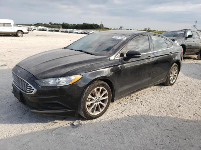 FORD FUSION SE 2017 with VIN 3FA6P0H73HR136843 - Photo from auction