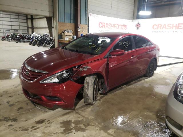 HYUNDAI SONATA GLS 2011 with VIN 5NPEB4AC9BH152896 - Photo from auction