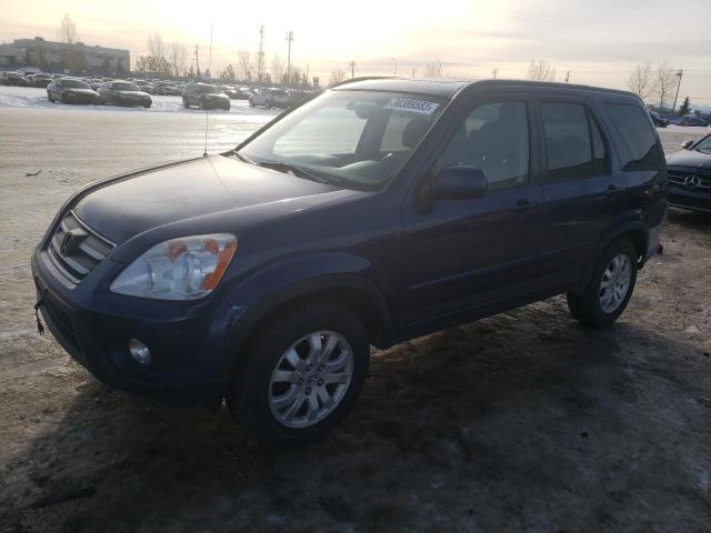 HONDA CR-V SE 2005 with VIN JHLRD78945C813065 - Photo from auction