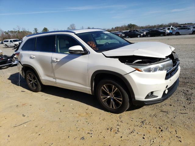 Photo 4 from auction – 2016 TOYOTA HIGHLANDER with VIN 5TDKKRFH6GS122521