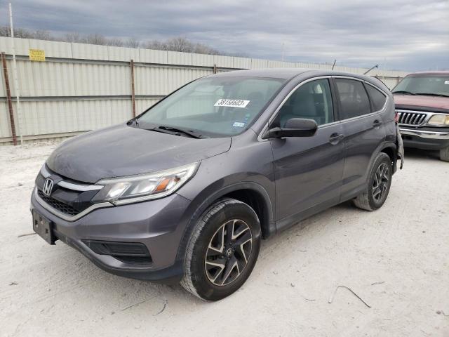 Photo 1 from auction – 2016 HONDA CR-V SE with VIN 2HKRM3H42GH537034