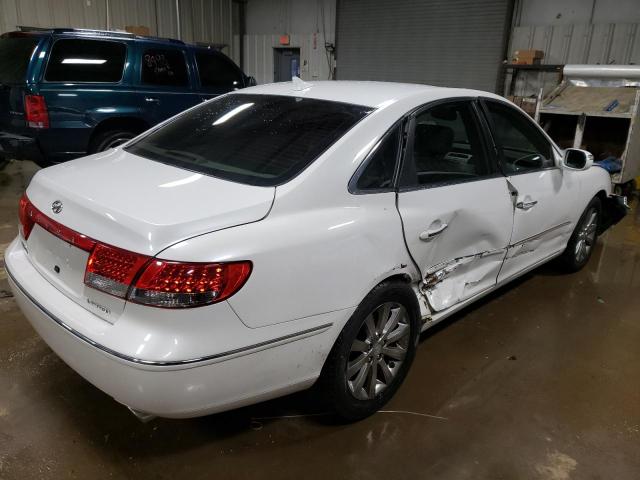 Photo 3 from auction – 2009 HYUNDAI AZERA SE with VIN KMHFC46F49A387577