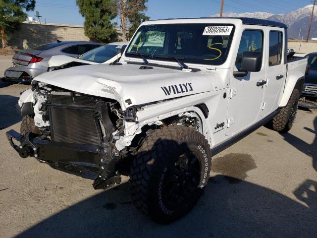 JEEP GLADIATOR 2022 with VIN 1C6HJTAG0NL144092 - Photo from auction