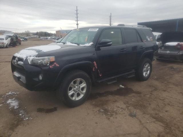TOYOTA 4RUNNER SR 2019 with VIN JTEBU5JR7K5611541 - Photo from auction