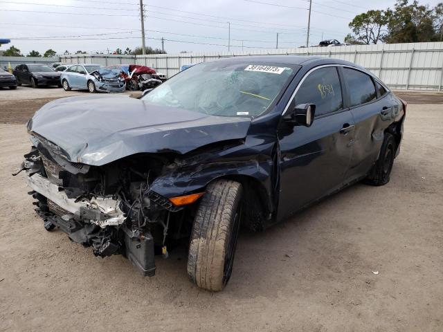 HONDA CIVIC LX 2019 with VIN 2HGFC2F66KH555916 - Photo from auction