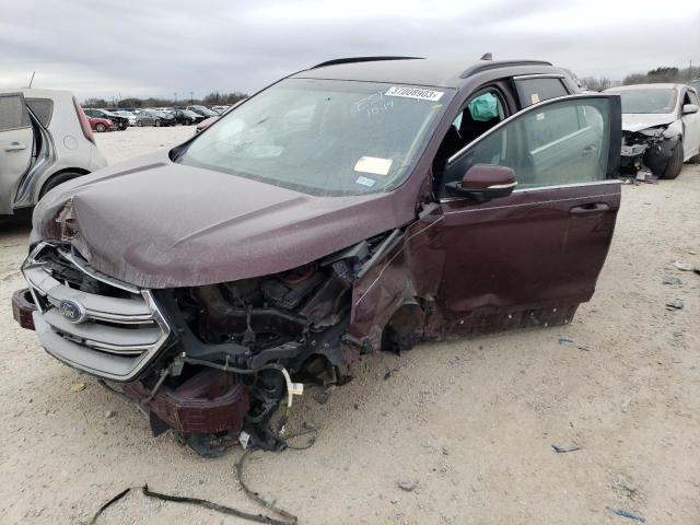 FORD EDGE SEL 2017 with VIN 2FMPK3J89HBB79434 - Photo from auction