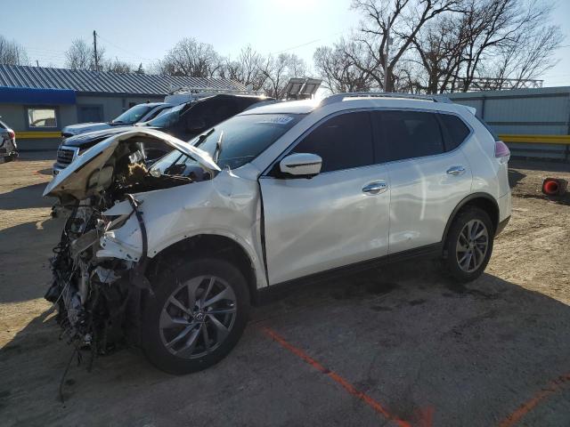 NISSAN ROGUE S 2016 with VIN 5N1AT2MV5GC866858 - Photo from auction
