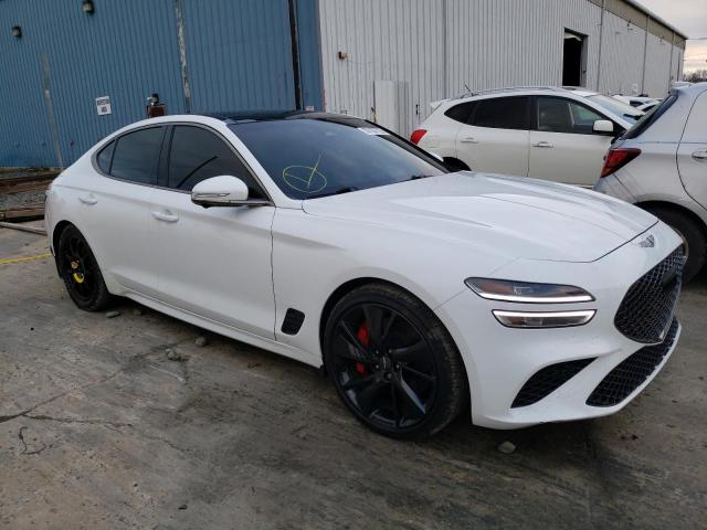 Photo 4 from auction – 2022 GENESIS G70 BASE with VIN KMTG54TE7NU097861