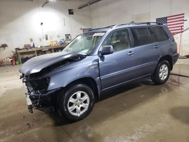 TOYOTA HIGHLANDER 2003 with VIN JTEHF21A230121178 - Photo from auction