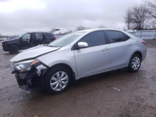 TOYOTA COROLLA L 2015 with VIN 2T1BURHE3FC480163 - Photo from auction