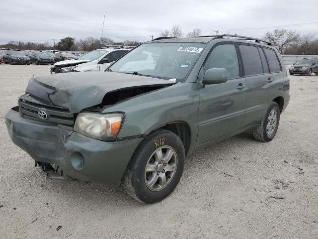 TOYOTA HIGHLANDER 2006 with VIN JTEGD21A960155091 - Photo from auction