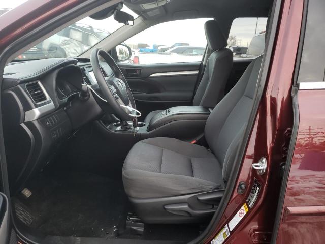 Photo 7 from auction – 2018 TOYOTA HIGHLANDER with VIN 5TDBZRFH6JS837379