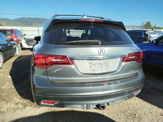 Photo 6 from auction – 2015 ACURA MDX TECHNO with VIN 5FRYD4H47FB010541
