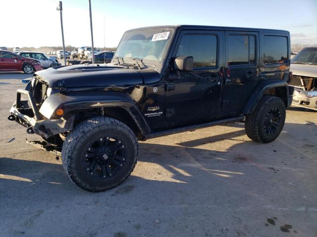 JEEP WRANGLER U 2014 with VIN 1C4BJWEG2EL257858 - Photo from auction