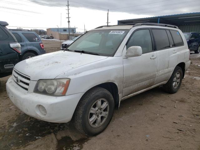 TOYOTA HIGHLANDER 2002 with VIN JTEHF21A820059980 - Photo from auction