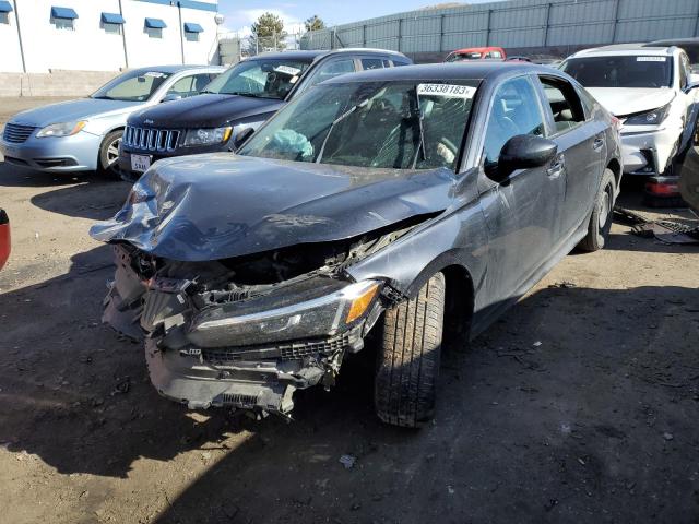 HONDA CIVIC LX 2022 with VIN 2HGFE2F21NH520647 - Photo from auction