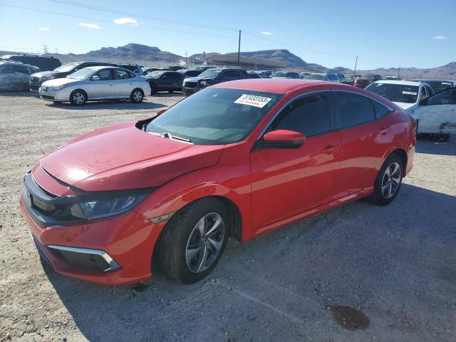 HONDA CIVIC LX 2021 with VIN 2HGFC2F61MH542235 - Photo from auction