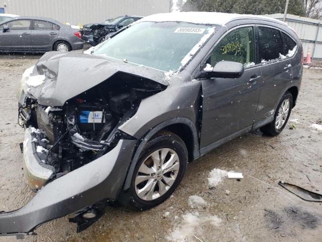 HONDA CR-V EXL 2012 with VIN JHLRM4H72CC024200 - Photo from auction