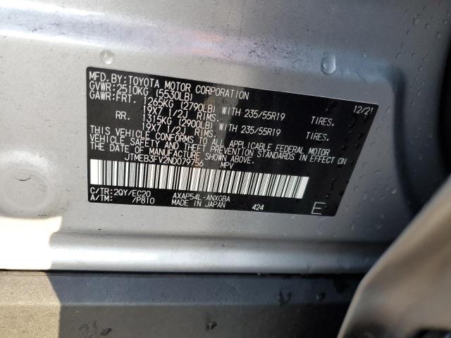 Photo 14 from auction – 2022 TOYOTA RAV4 PRIME with VIN JTMEB3FV2ND079756