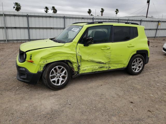 JEEP RENEGADE L 2017 with VIN ZACCJABB6HPG39181 - Photo from auction