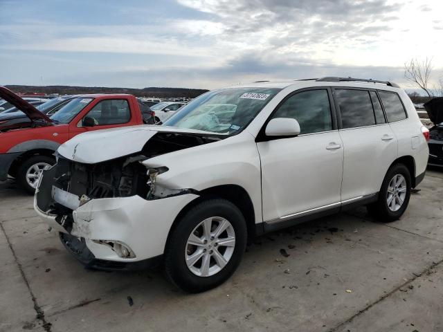 TOYOTA HIGHLANDER 2013 with VIN 5TDZK3EH2DS106017 - Photo from auction