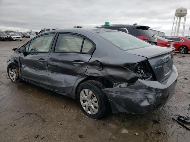 Photo 2 from auction – 2012 HONDA CIVIC LX with VIN 19XFB2F56CE062842