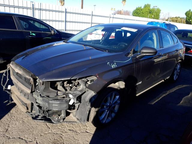 FORD FUSION SE 2019 with VIN 3FA6P0LU4KR151937 - Photo from auction