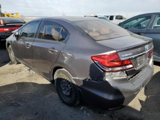 Photo 2 from auction – 2015 HONDA CIVIC LX with VIN 19XFB2F52FE018258