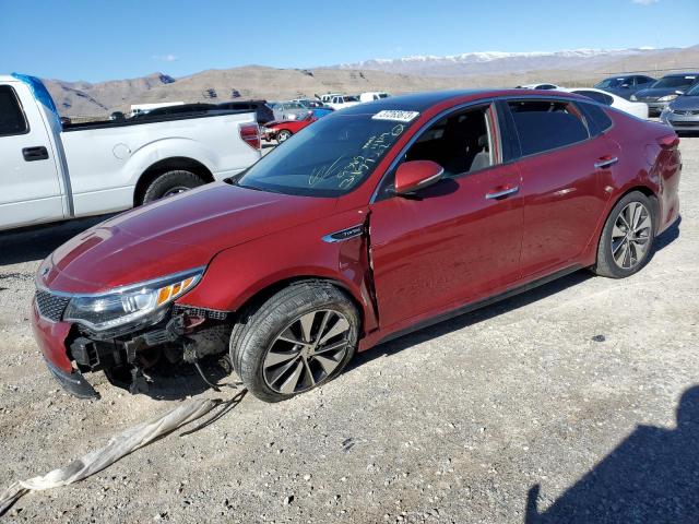 KIA OPTIMA SX 2016 with VIN 5XXGW4L23GG055679 - Photo from auction