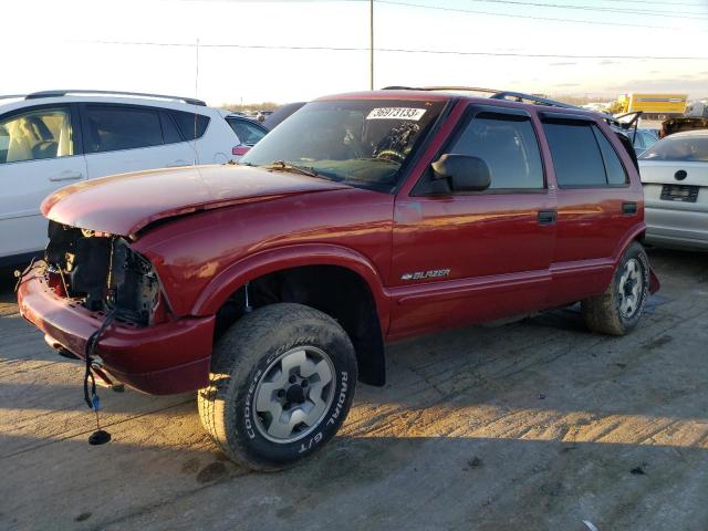 CHEVROLET BLAZER 2002 with VIN 1GNDT13W62K207389 - Photo from auction