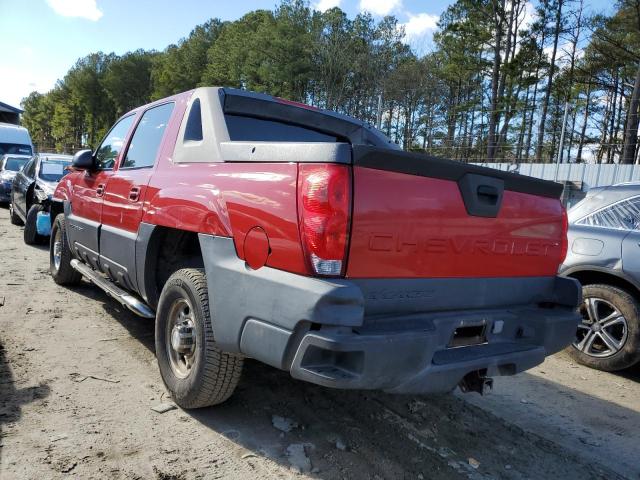 Photo 2 from auction – 2003 CHEVROLET AVALANCHE with VIN 3GNGK23G43G191782