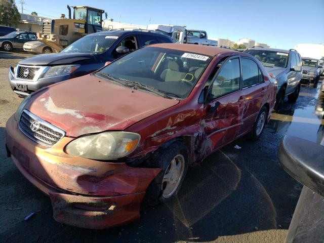 TOYOTA COROLLA CE 2005 with VIN 1NXBR32E25Z500925 - Photo from auction