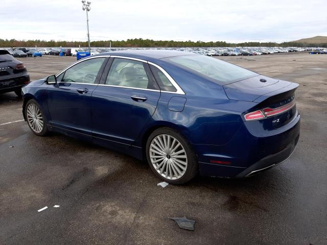 Photo 2 from auction – 2017 LINCOLN MKZ RESERV with VIN 3LN6L5F94HR608907